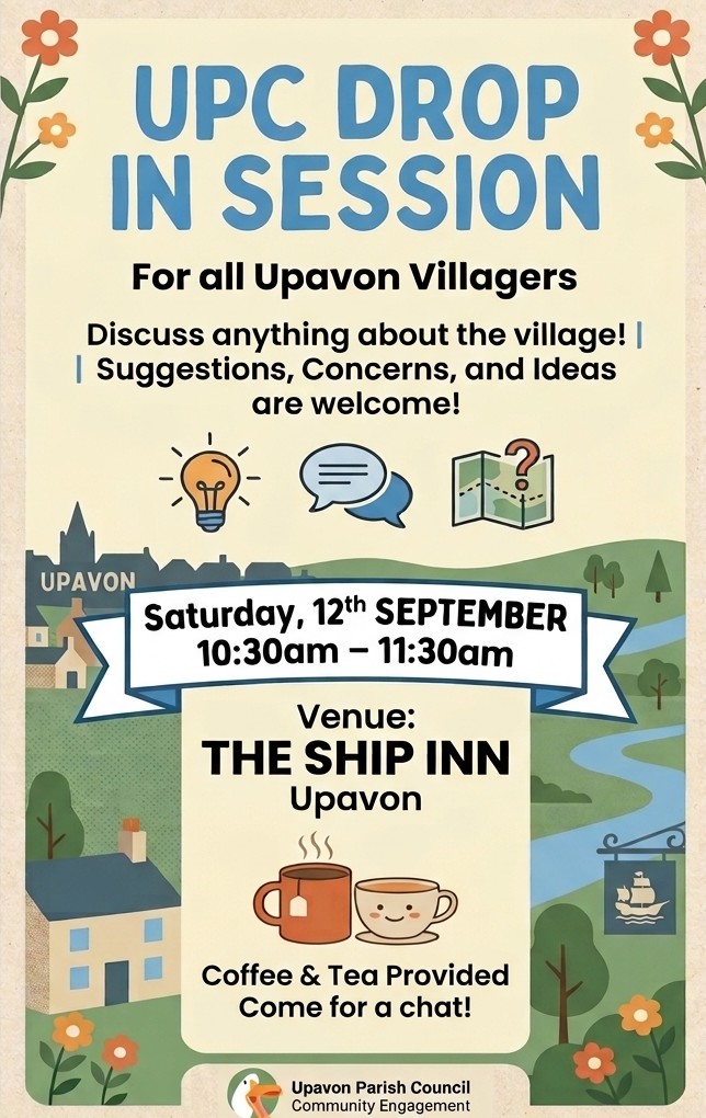 UPC Drop in poster