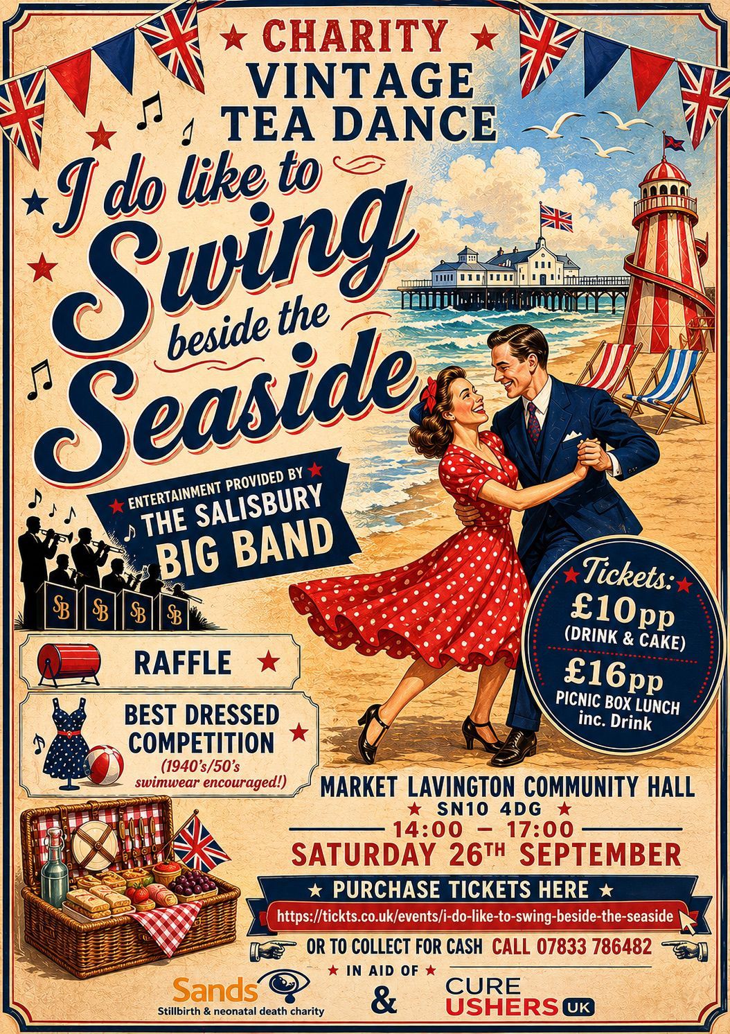 Vintage Tea Dance poster 2026